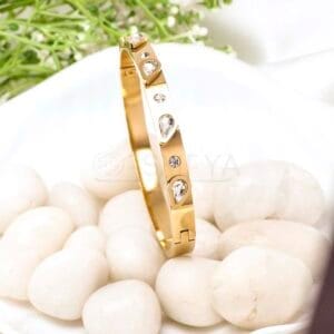 3d-dew-drops-studded-bracelet-1-18k-gold-plated-waterproof