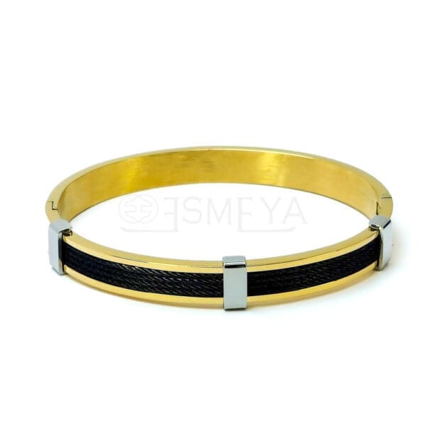 enigma-black-core-golden-bracelet-1-18k-gold-plated-men-waterproof