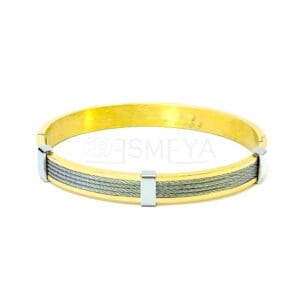 enigma-silver-core-golden-bracelet-1-18k-gold-plated-waterproof