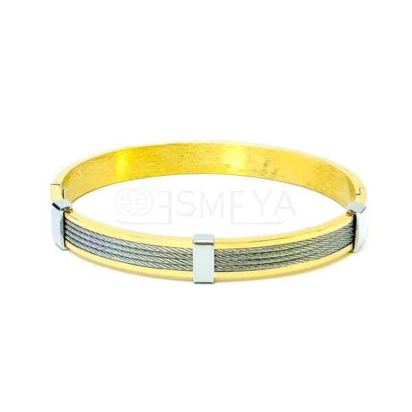 enigma-silver-core-golden-bracelet-1-18k-gold-plated-waterproof