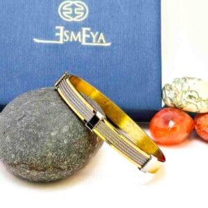 enigma-silver-core-golden-bracelet-18k-gold-plated-waterproof