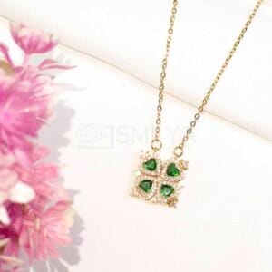 four-seasons-clover-magnet-1-pendent-18k-gold-plated-waterproof