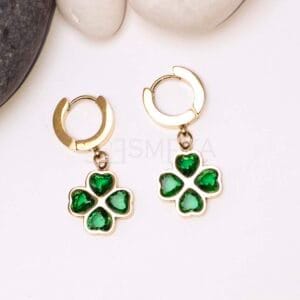 four-seasons-green-clover-drop-earrings-18k-gold-plated-waterproof