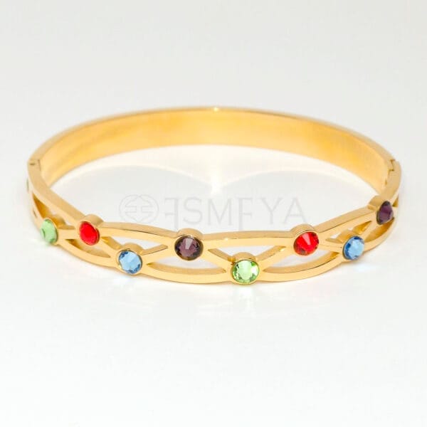 lively-multicolour-gemstone-bracelet-2-18k-gold-plated-waterproof