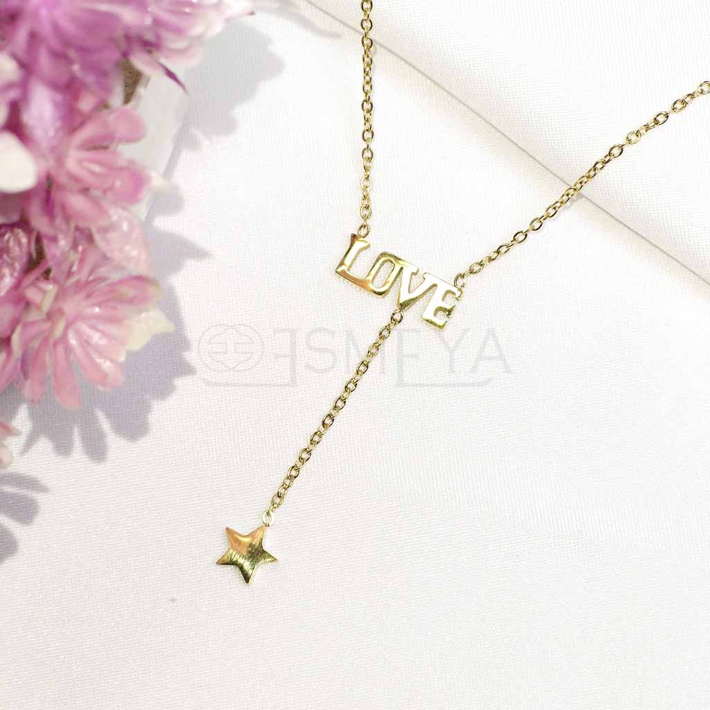 love-on-star-necklace-18k-gold-plated-waterproof