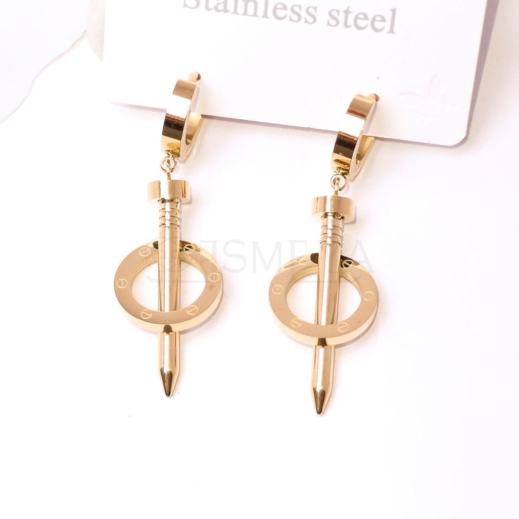 nail-it-hard-earrings-18k-gold-plated-waterproof