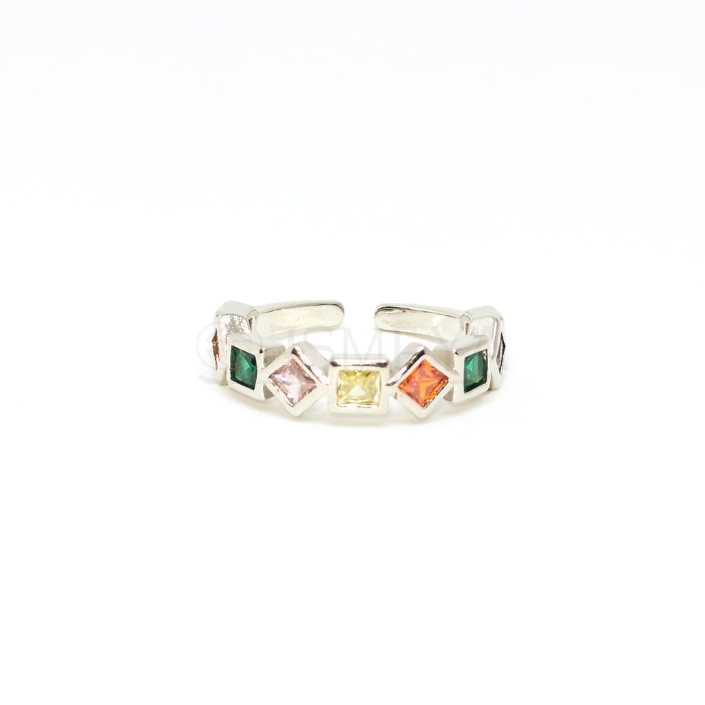 ray-of-hope-multicolour-stone-ring-silver-plated-waterproof