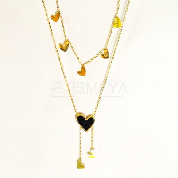 valentine-double-layer-heart-necklace-18k-gold-plated-waterproof