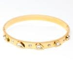 3d-dew-drop-studded-18k-gold-plated-waterproof-bracelet-by-esmeya-1