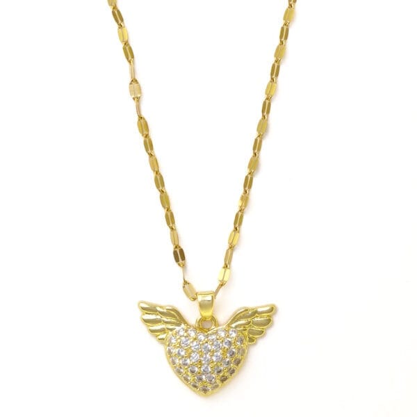 divine-heart-18k-gold-plated-necklace-waterproof-2