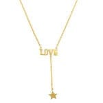 love-on-star-18k-gold-plated-necklace-2-waterproof