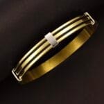 delight-premium-18k-gold-plated-and-black-bracelet-for-men-4-by-esmeya-waterproof