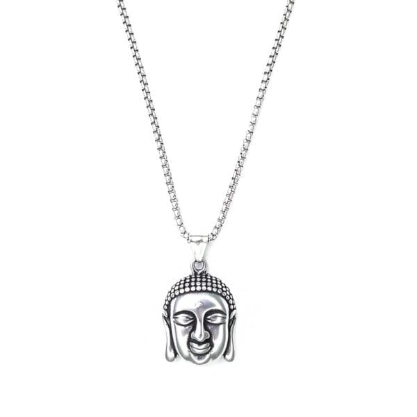 enlight-me-buddha-silver-pendant-with-chain-for-men-1-waterproof