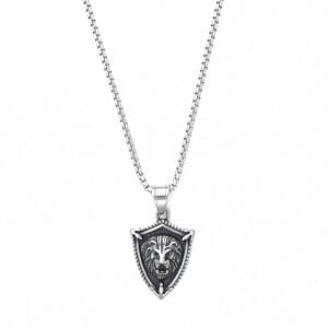 feral-lion-silver-pendant-with-chain-for-men-1-waterproof