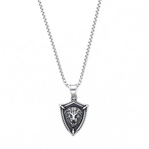 feral-lion-silver-pendant-with-chain-for-men-1-waterproof