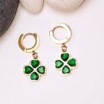 four-seasons-green-clover-hoops-by-esmeya-18k-gold-plated-waterproof-1