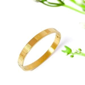 hypnosis-square-print-18k-gold-plated-bracelet-for-men-1-by-esmeya-waterproof