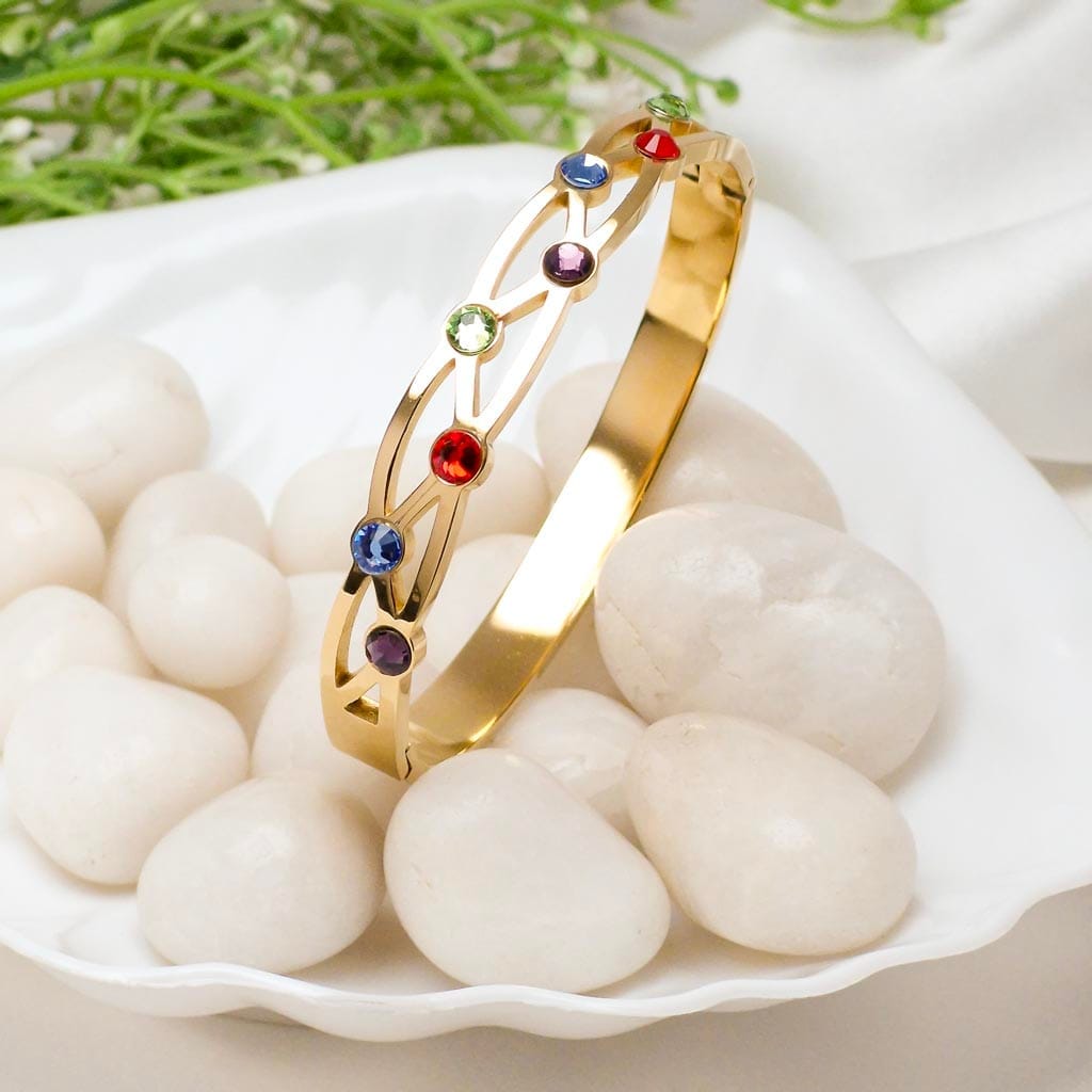 lively-multicolour-gemstone-studded-18k-gold-plated-bracelet-by-esmeya-waterproof-2