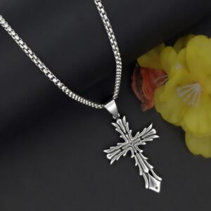 orion-cross-silver-pendant-with-chain-for-men-2-waterproof