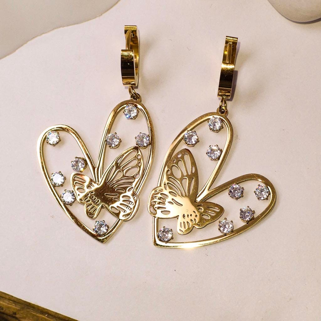 paradise-golden-heart-and-butterfly-earrings-2-by-esmeya-18k-gold-plated-waterproof