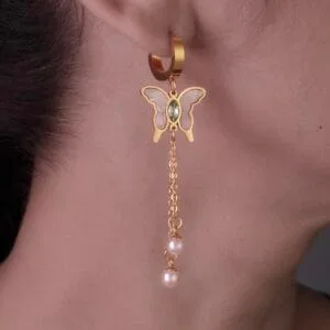 kiro-butterfly-gold-plated-pearl-earrings-f-1-waterproof